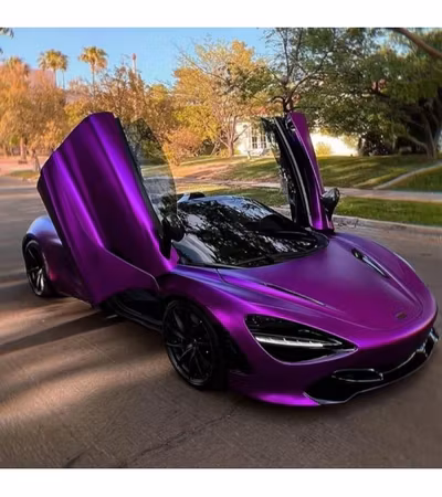 SuperChrome Purple Satin