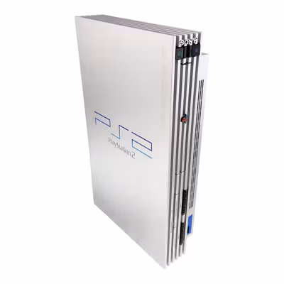 PlayStation 2 Fat – Silver (Recappad, Kalibrerad och chippad)
