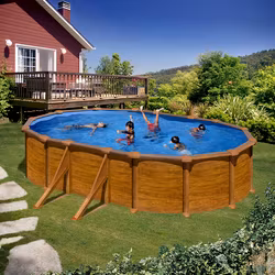 Classic Poolpaket Träimitation