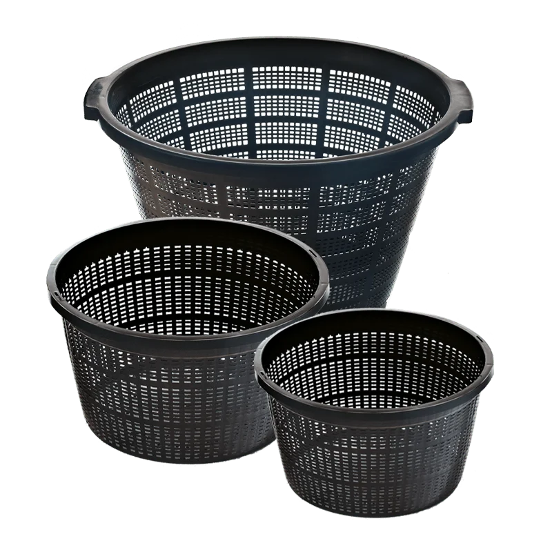 Planteringskorg rund