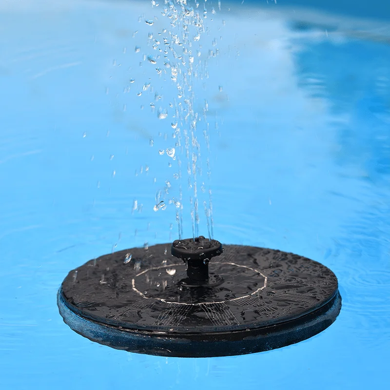 Flytande solcellsfontän