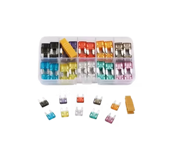 Flatstiftssäkringar mini 100-pk