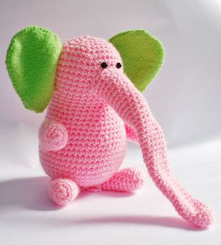 Elefant virkmönster