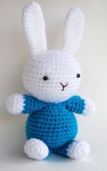 Kanin Hopps-Ann virkmönster amigurumi