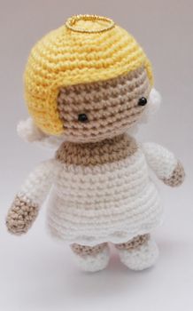 Ängel  virkmönster amigurumi
