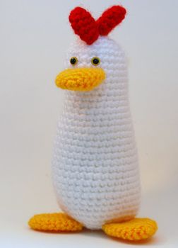 Tupp eller höna? virkmönster amigurumi