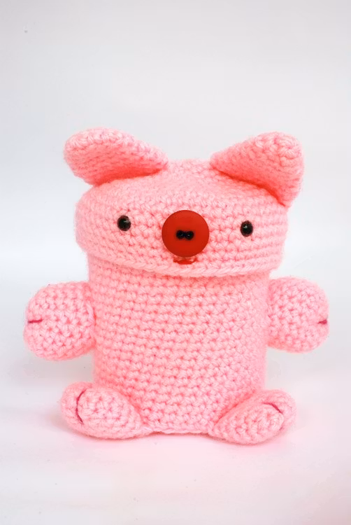 Godisgris virkmönster amigurumi