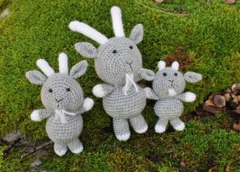 Bockarna Bruse virkmönster amigurumi