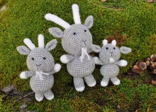 Bockarna Bruse virkmönster amigurumi