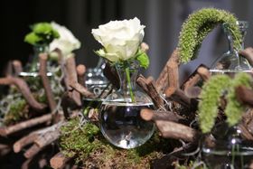 Liten glasvas /boll