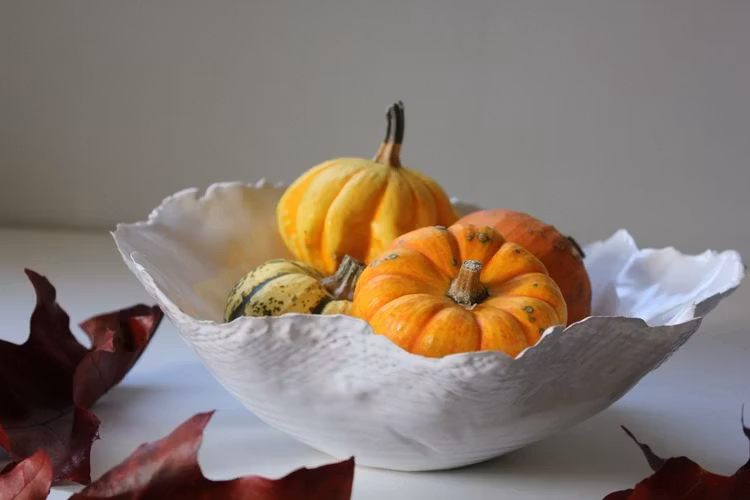 Keramikfat Vitt Litet