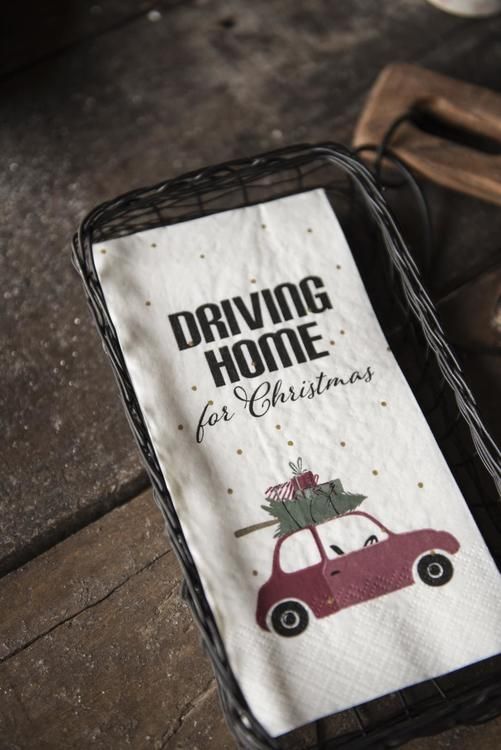 Servett Driving Home for Christmas
