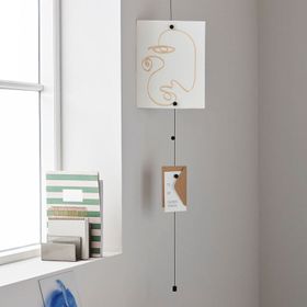 Fotokabel , trämagneter svart