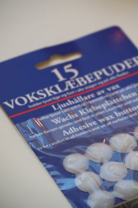 Ljushållare av vax,