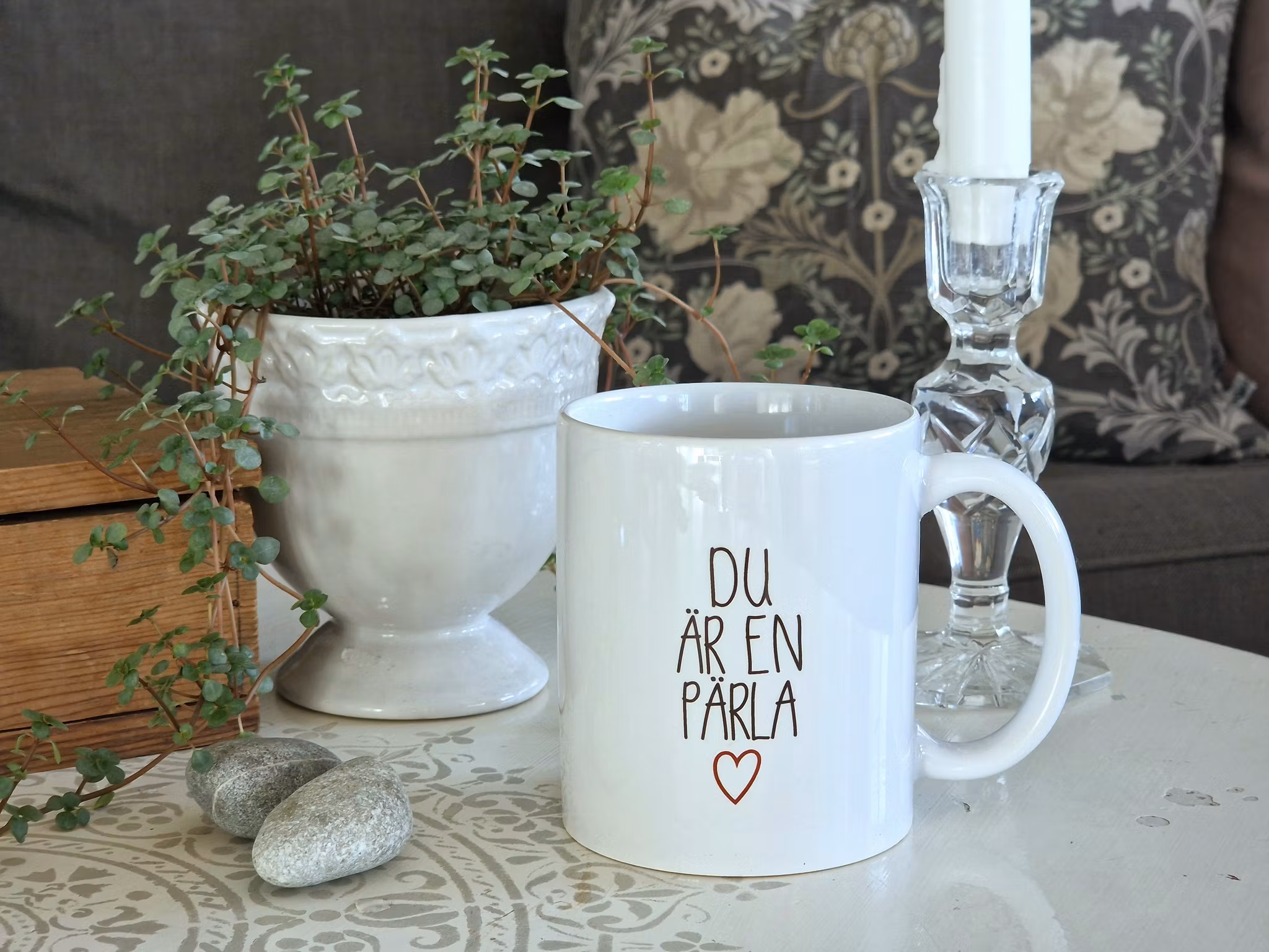 Mugg - Du är alldeles fantastisk. Different design