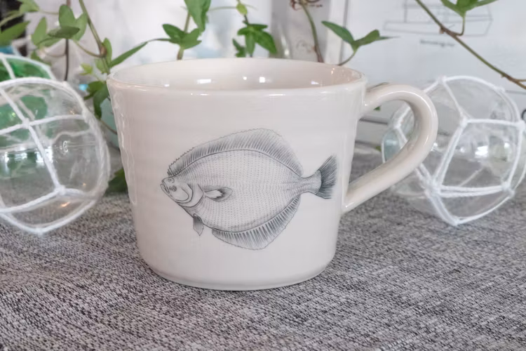 Keramikmugg  Flundra - Pusspuss Company