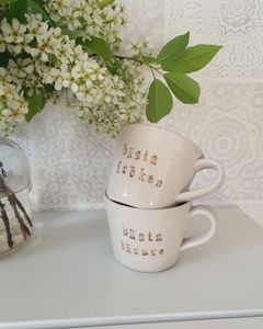 Keramikmugg Bästa lärare - Puss puss Company