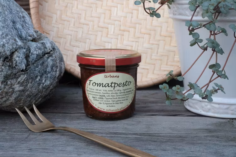 Tomatpesto 100 ml - Urbans Skafferi