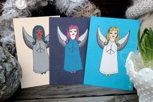 Kort Ängel * 4  - Rita Börlin