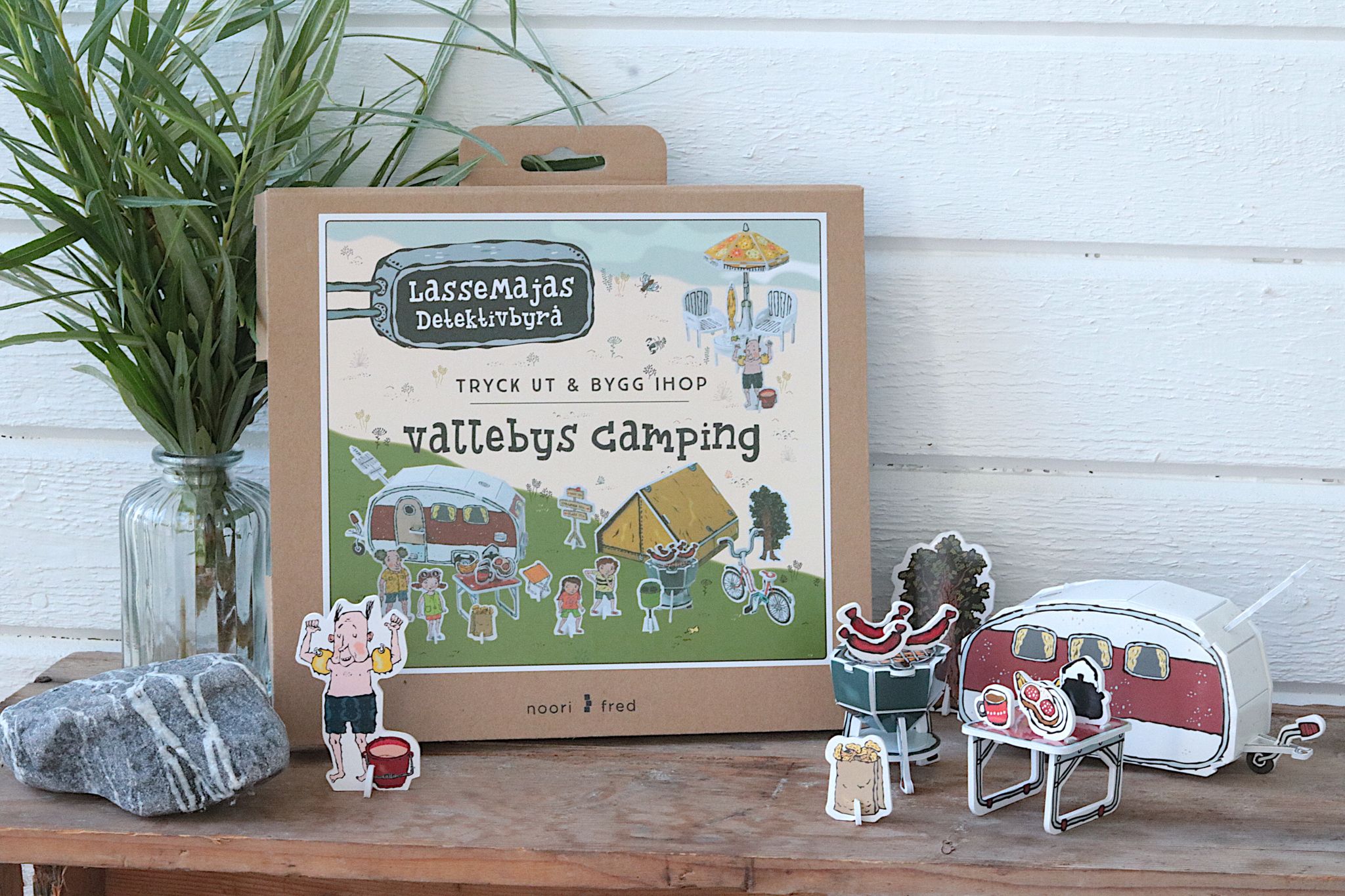 Vallebys Camping Byggsats - Noori och Fred