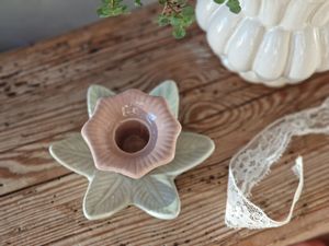 Ljusstake Grön/Rosa - Mitt & Ditt