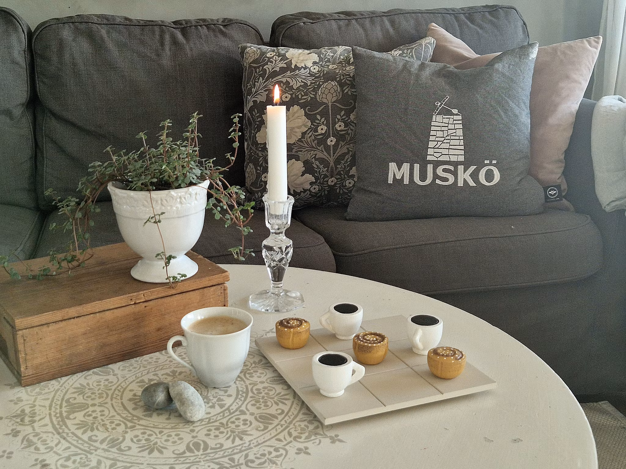 Tre i rad Kanelbulle - Different design