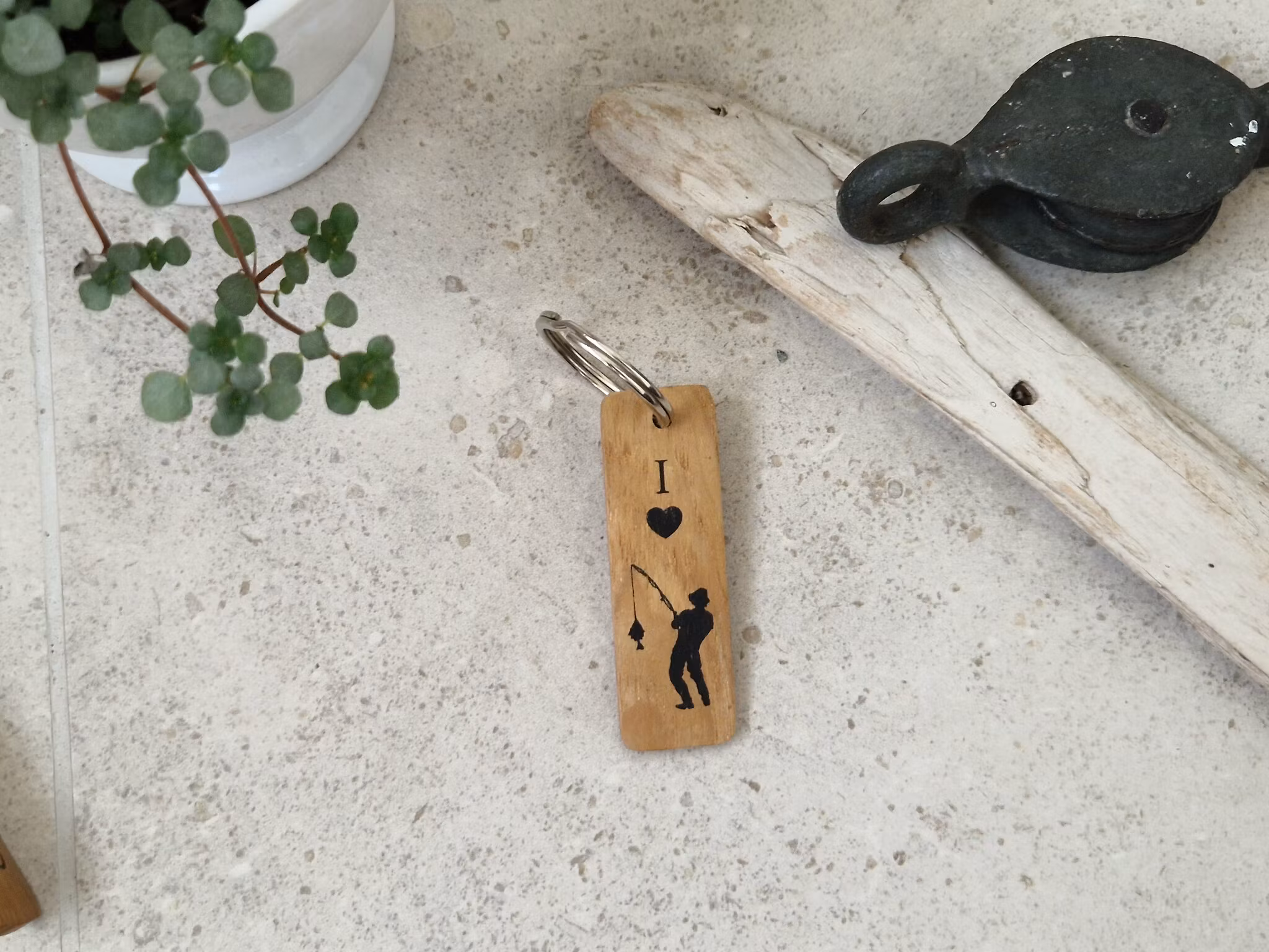 Nyckelring Fiskare - Different Design