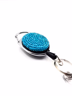 Jojo nyckelknippa GLITTER TURKOS