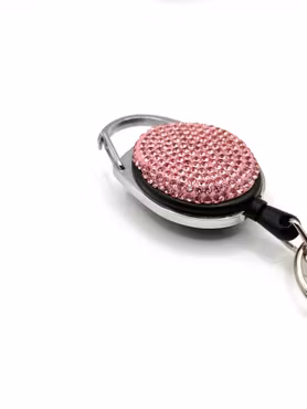 Jojo nyckelknippa GLITTER ROSA