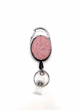 Jojo nyckelknippa GLITTER ROSA