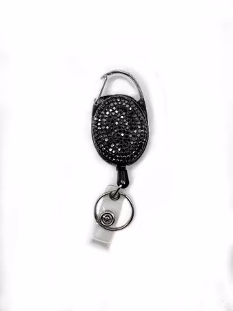 Jojo nyckelknippa GLITTER SVART