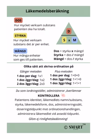 LÄKEMEDELSBERÄKNING