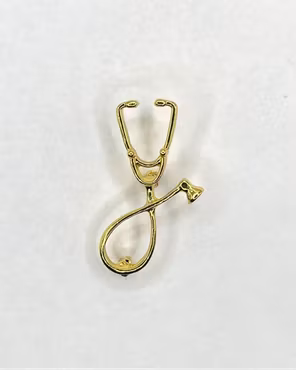 Pin "Stetoskop Guld"