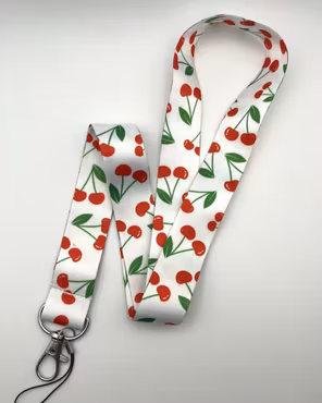 Nyckelband - Körsbär
