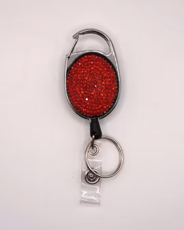 Jojo nyckelknippa GLITTER RÖD