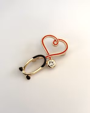 Pin "Stetoskop Hjärta"