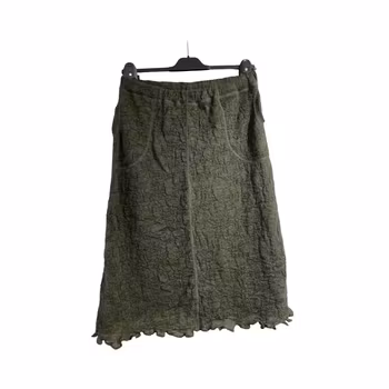 Kjol, Ros, Lång, Ull