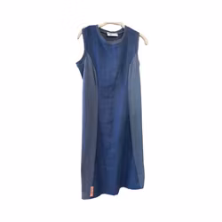 Klänning, Tulpan kort ärm, Lin