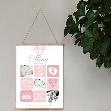 Födelseposter/doptavla/namntavla Rut