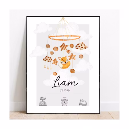 Födelseposter, namntavla, doptavla Mobil