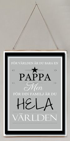 Pappa- världen