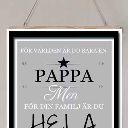 Pappa- världen