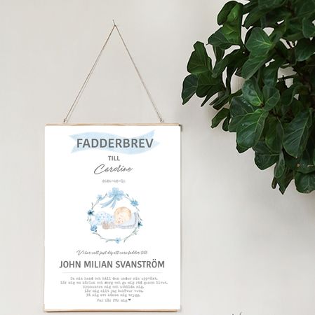 Fadderbrev, Lilla pojken