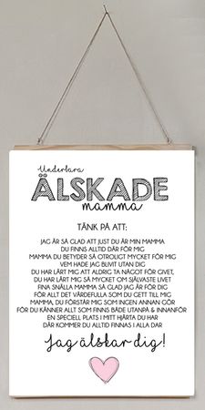 Underbara älskade mamma