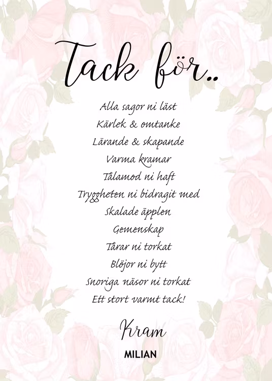 Poster till skola & förskola