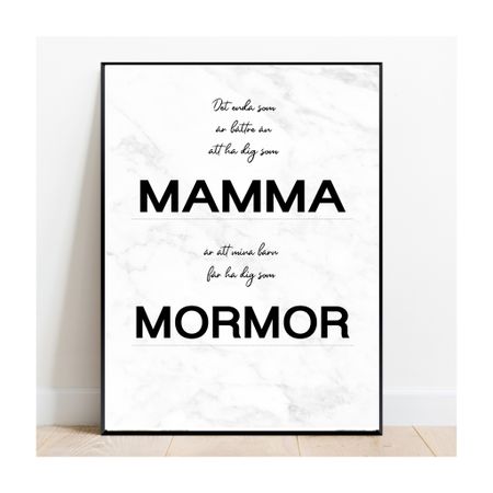 Det enda som är bättre, mormor