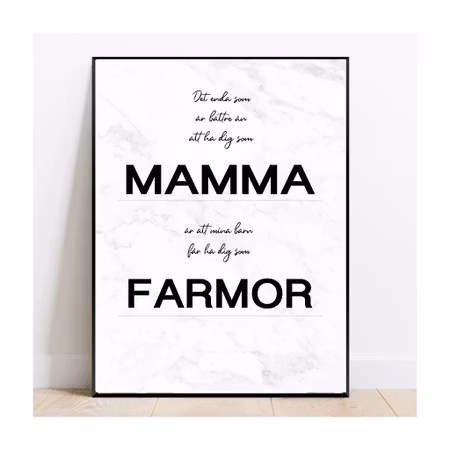 Det enda som är bättre, farmor