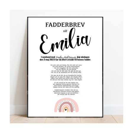 Fadderbrev Rainbow