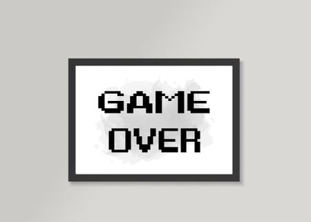 Poster GAME OVER