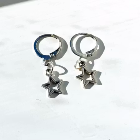 Örhängen stjärnor